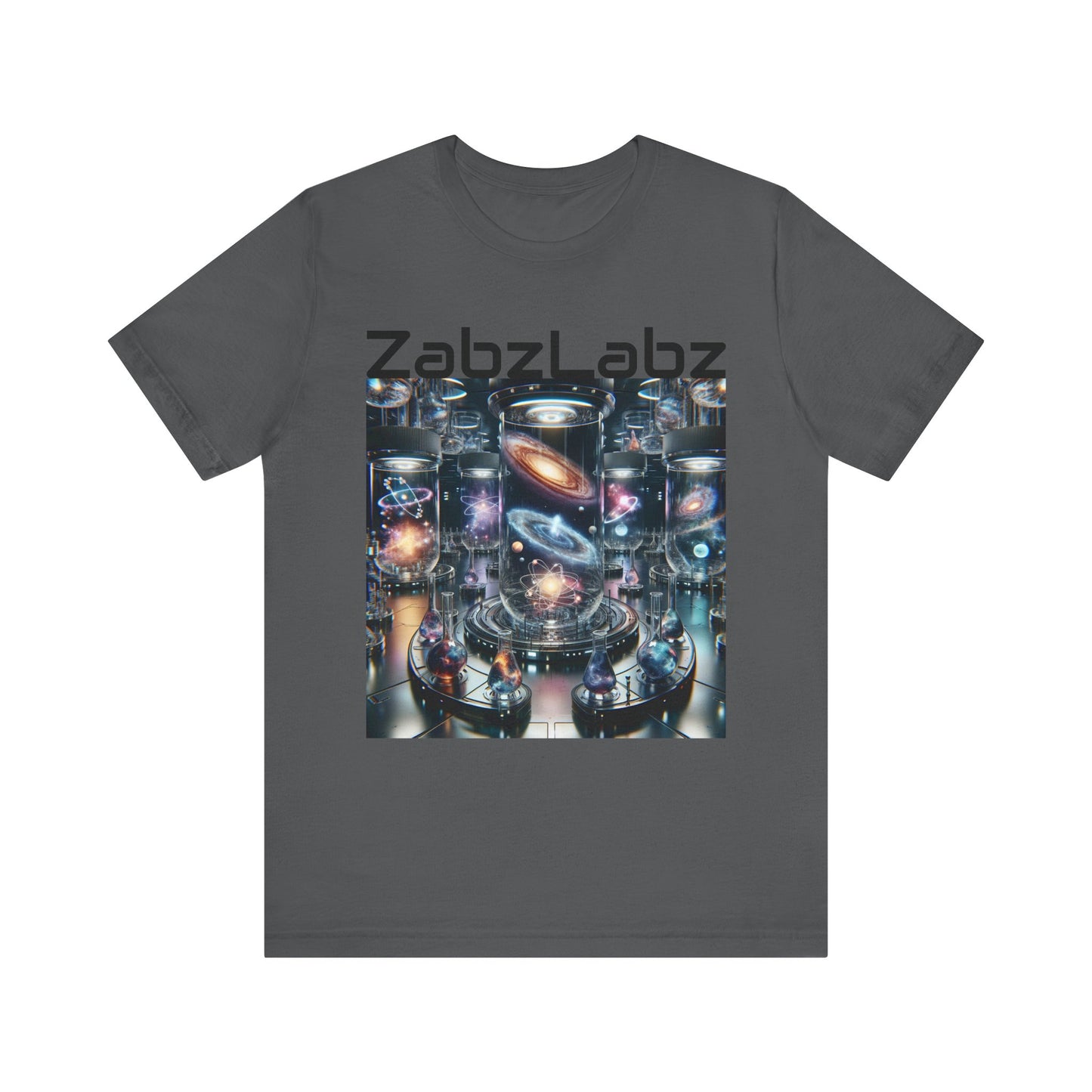 Cosmic Vibes Short Sleeve Tee - "Lab One" By ZabzLabz