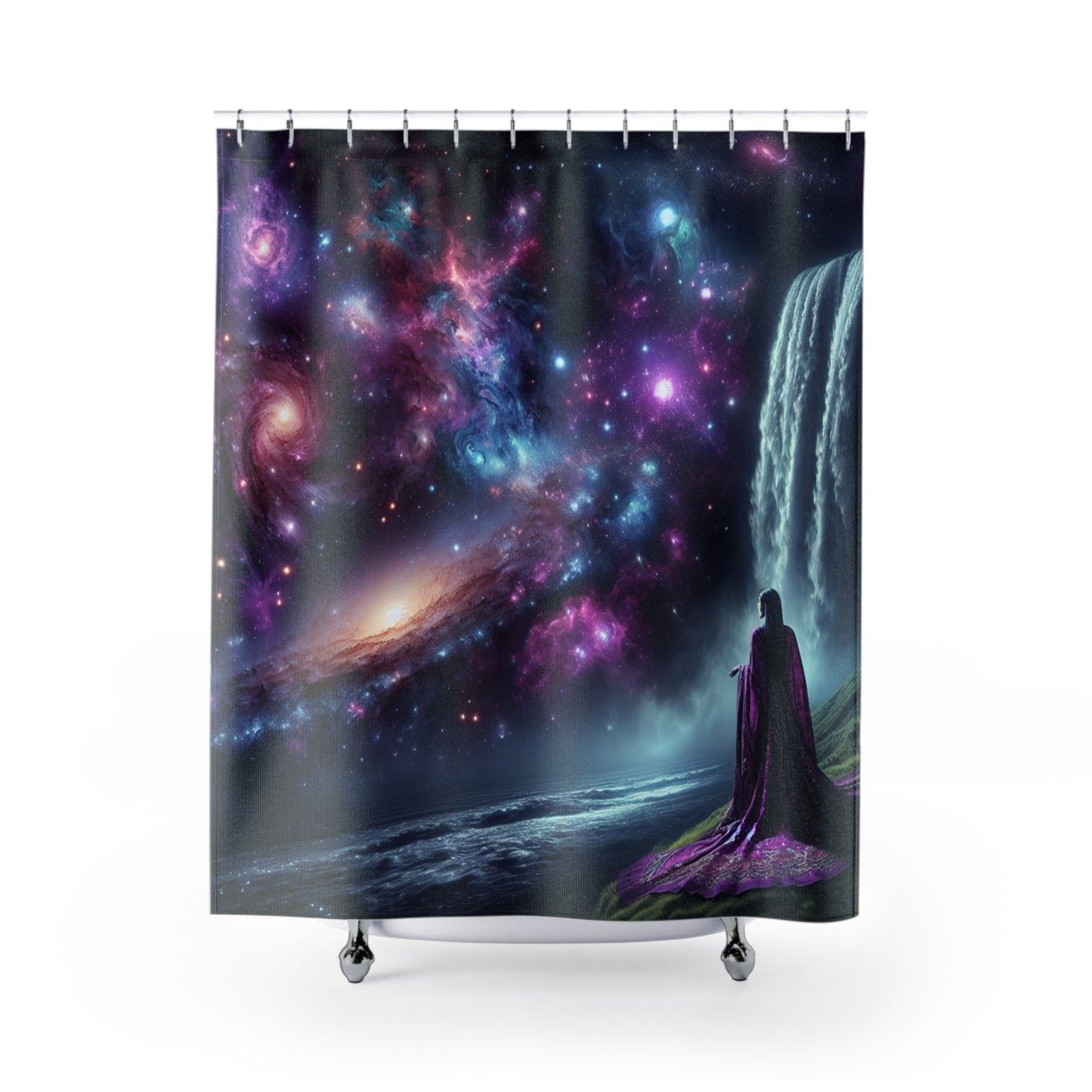 Supernova Shower Curtains- "Galaxies" By ZabzLabz