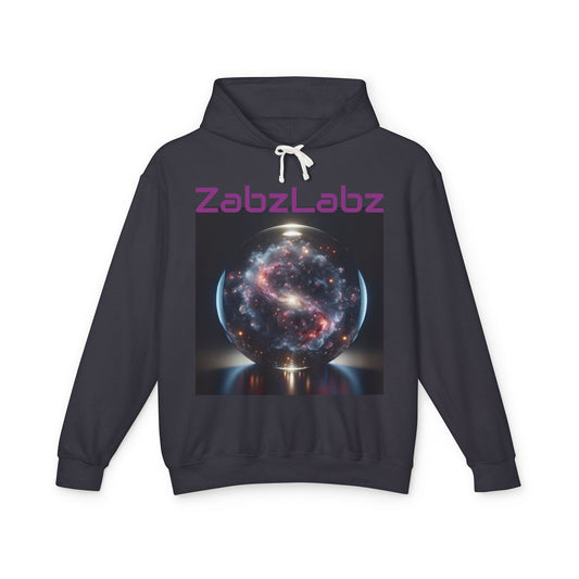 Galaxy Themed Lightweight Hoodie- "Glass" By ZabzLabz