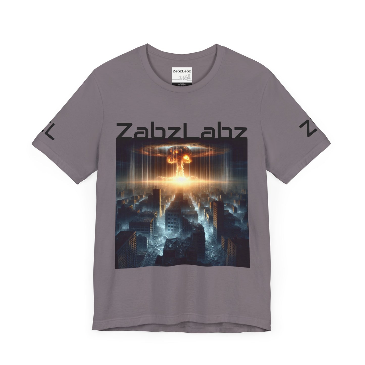 Unisex Jersey Short Sleeve Lightweight Tee "ZabzLabz" - By ZabzLabz -All colors available