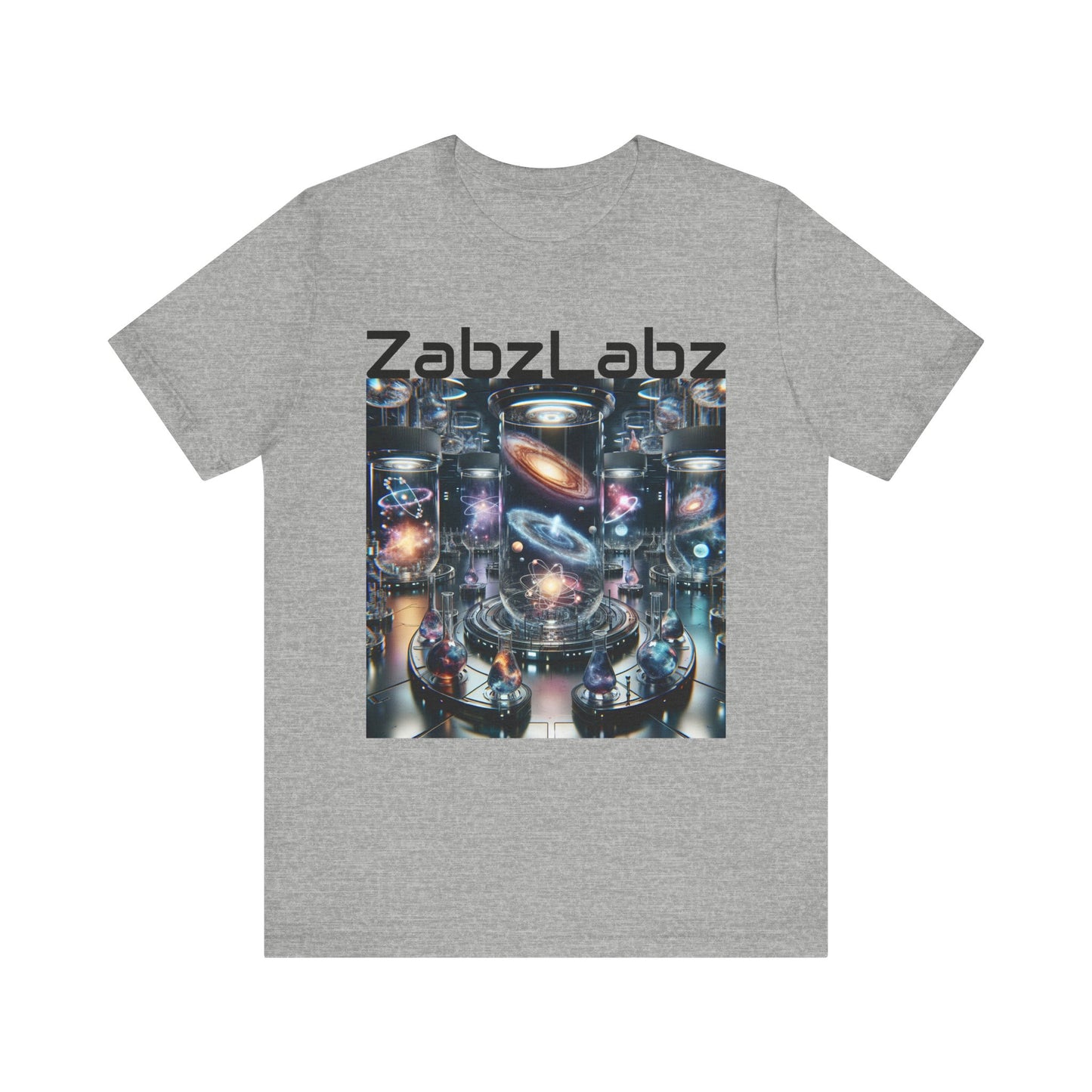 Cosmic Vibes Short Sleeve Tee - "Lab One" By ZabzLabz