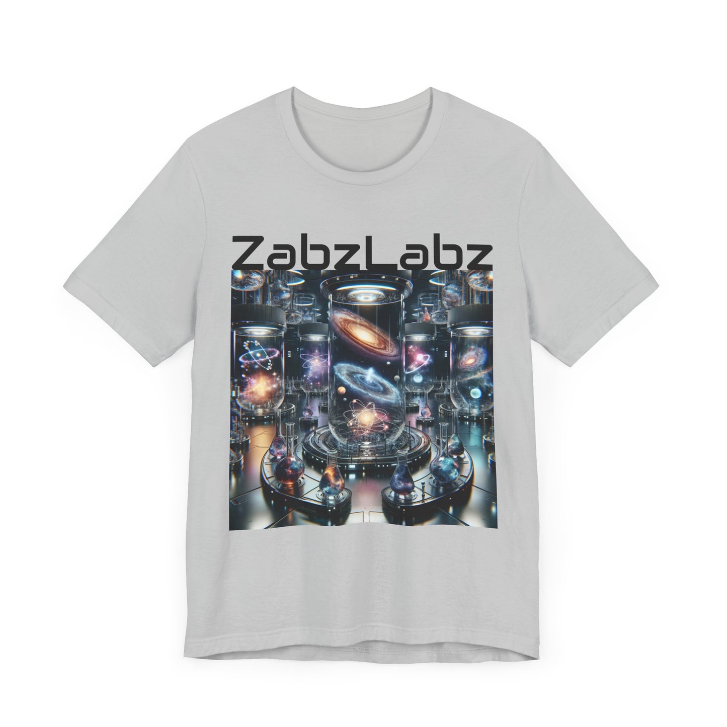 Cosmic Vibes Short Sleeve Tee - "Lab One" By ZabzLabz