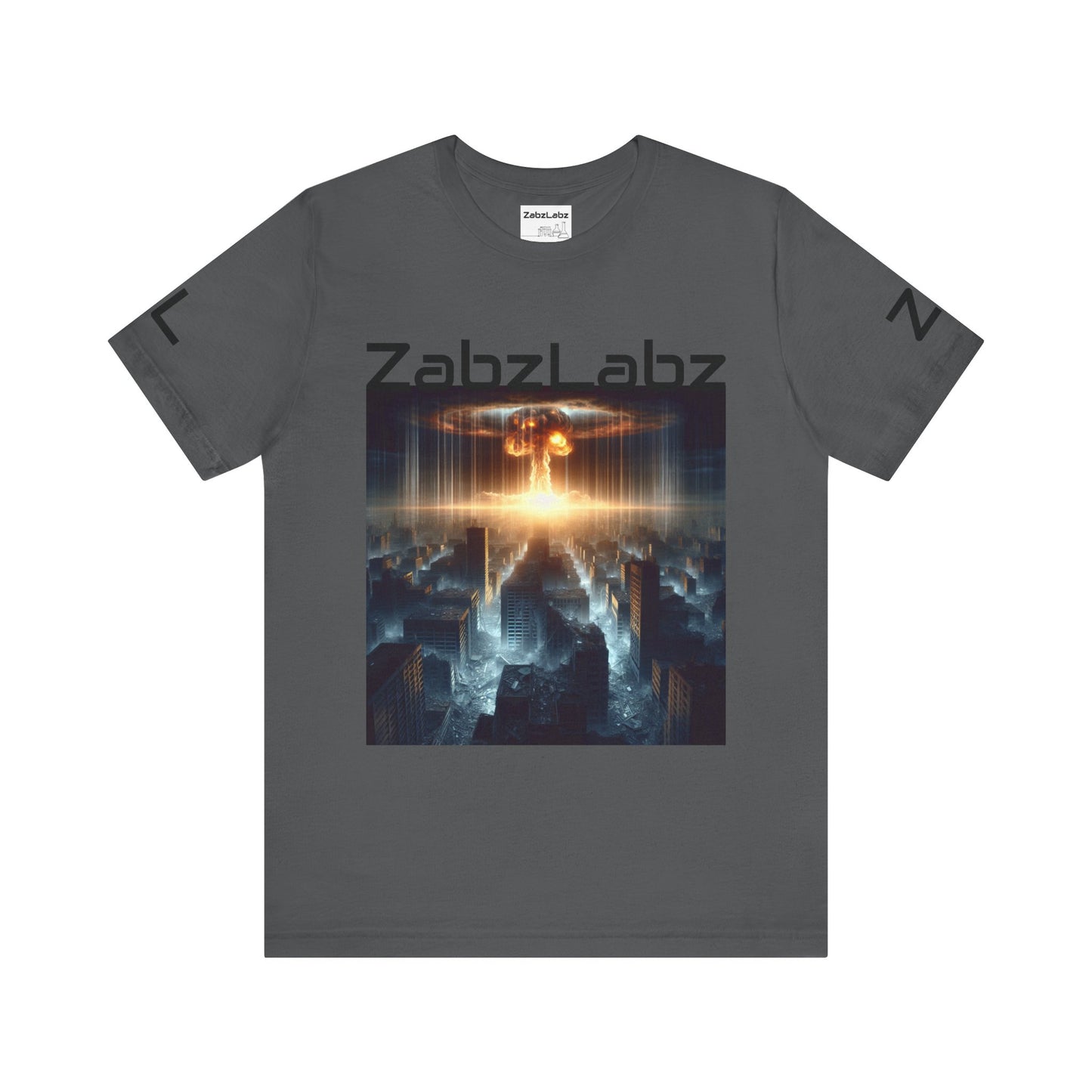 Unisex Jersey Short Sleeve Lightweight Tee "ZabzLabz" - By ZabzLabz -All colors available