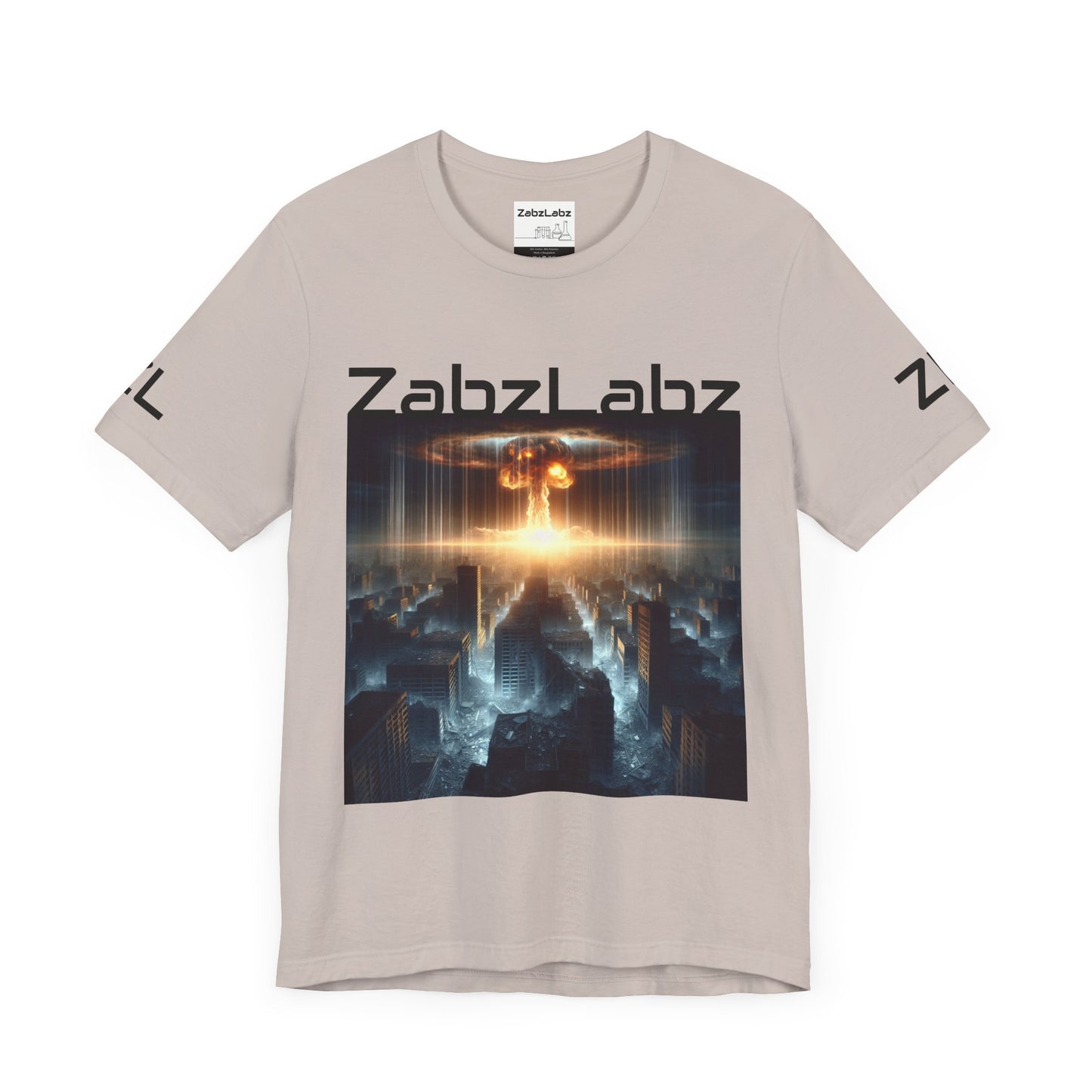 Unisex Jersey Short Sleeve Lightweight Tee "ZabzLabz" - By ZabzLabz -All colors available