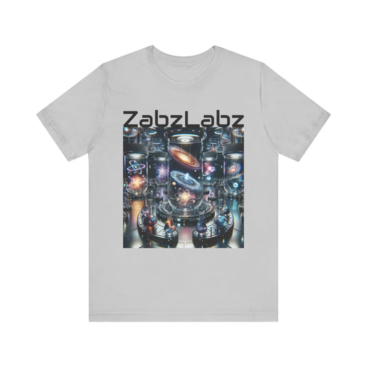 Cosmic Vibes Short Sleeve Tee - "Lab One" By ZabzLabz