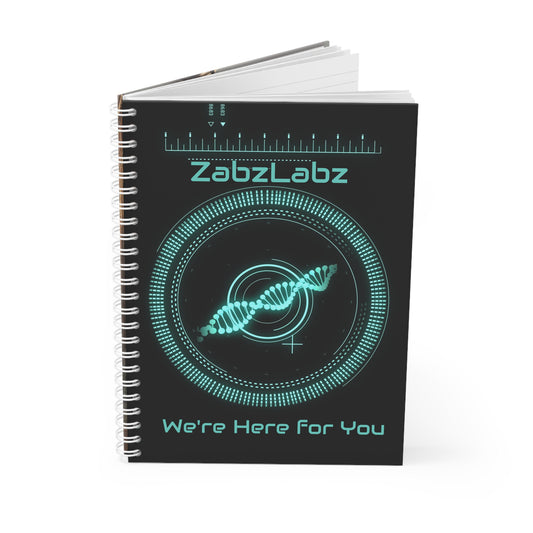 ZabzLabz Corp- Sci-Fi Design with DNA and Alien Theme "ZLC" By ZabzLabz