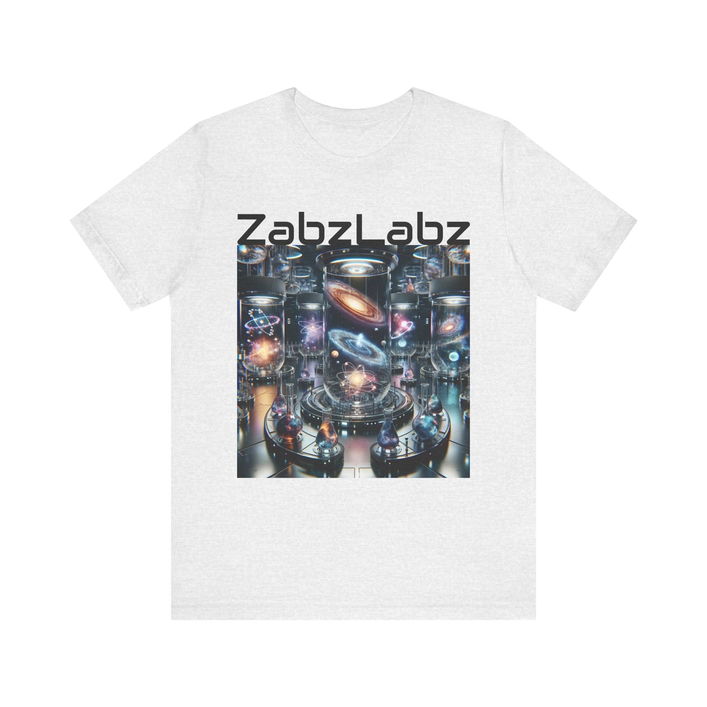 Cosmic Vibes Short Sleeve Tee - "Lab One" By ZabzLabz