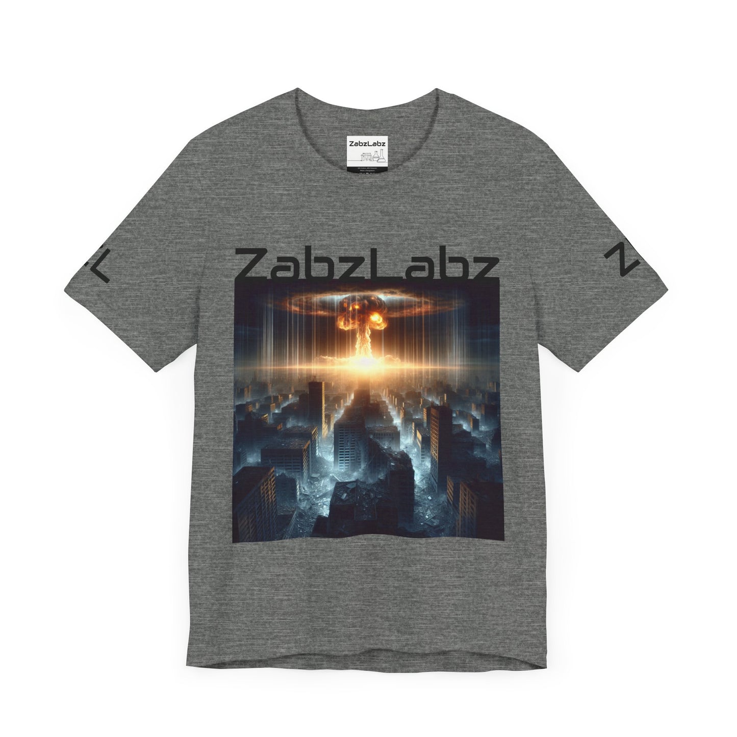 Unisex Jersey Short Sleeve Lightweight Tee "ZabzLabz" - By ZabzLabz -All colors available