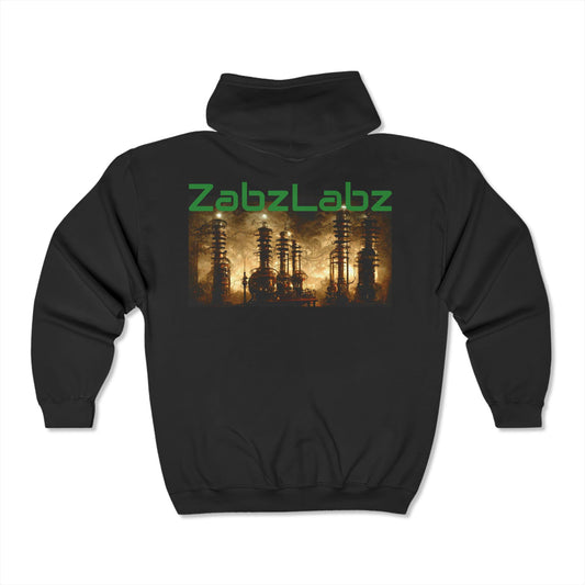 Unisex Heavy Blend™ Full Zip Hooded Sweatshirt "ZabzLabz" by ZabzLabz