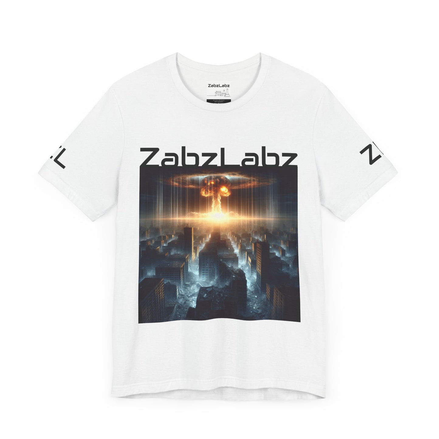 Unisex Jersey Short Sleeve Lightweight Tee "ZabzLabz" - By ZabzLabz -All colors available