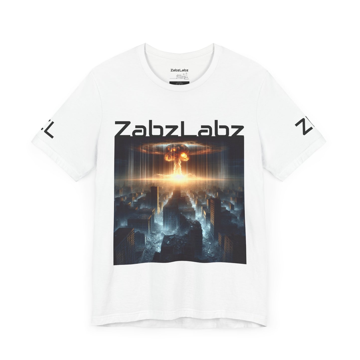 Unisex Jersey Short Sleeve Lightweight Tee "ZabzLabz" - By ZabzLabz -All colors available