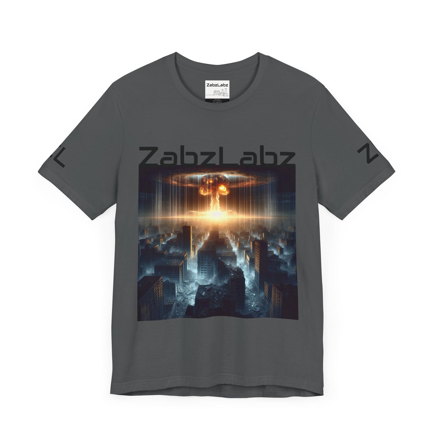 Unisex Jersey Short Sleeve Lightweight Tee "ZabzLabz" - By ZabzLabz -All colors available