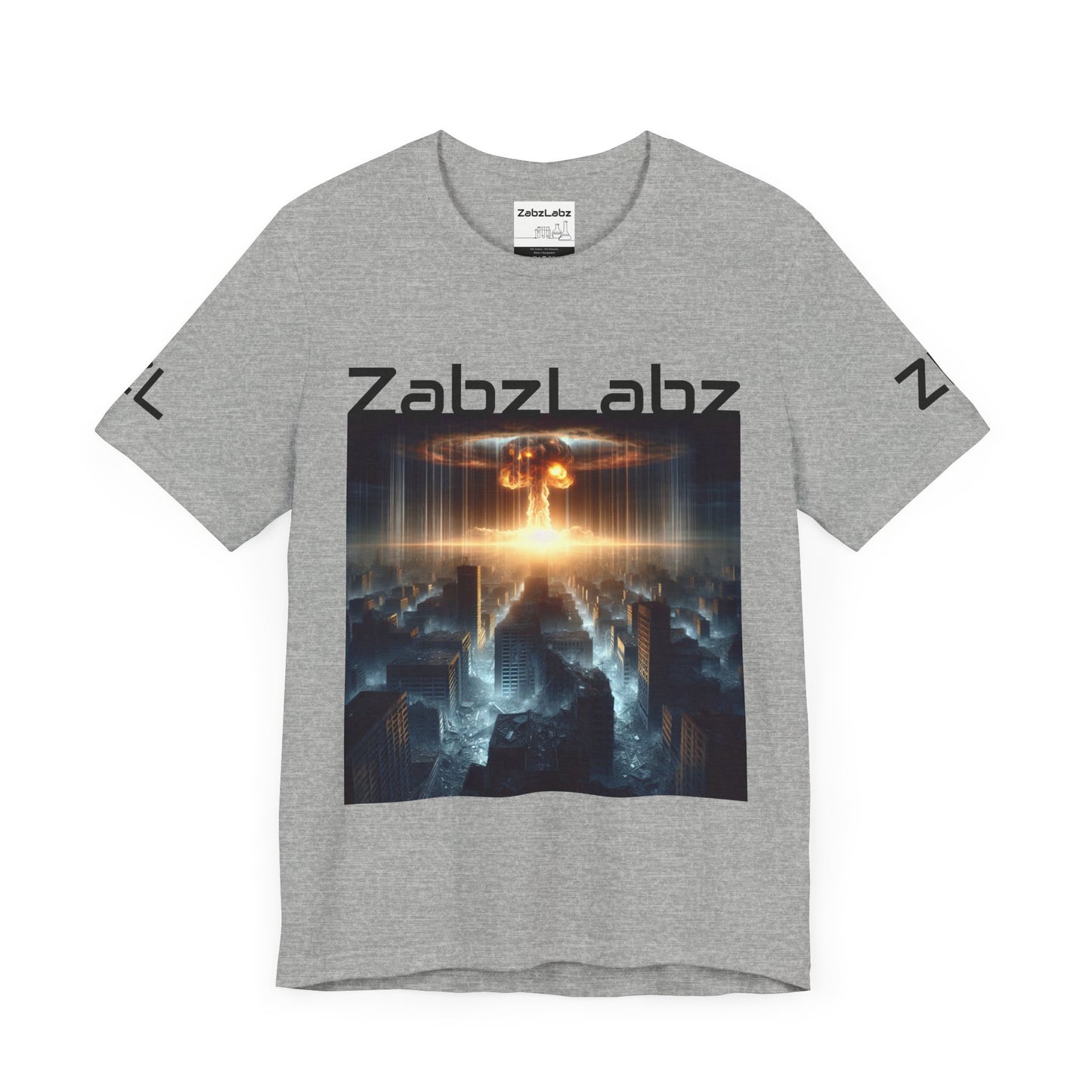 Unisex Jersey Short Sleeve Lightweight Tee "ZabzLabz" - By ZabzLabz -All colors available