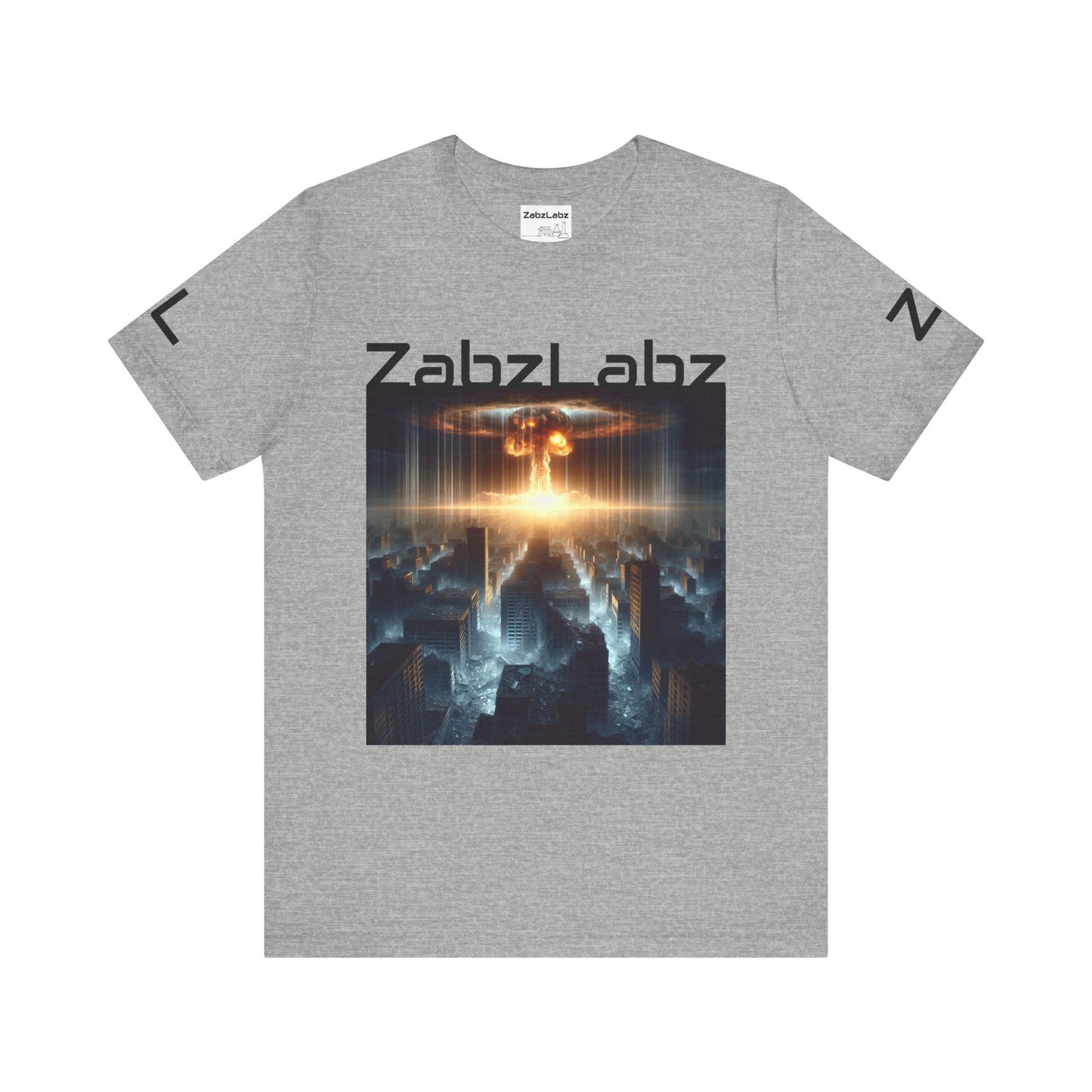 Unisex Jersey Short Sleeve Lightweight Tee "ZabzLabz" - By ZabzLabz -All colors available