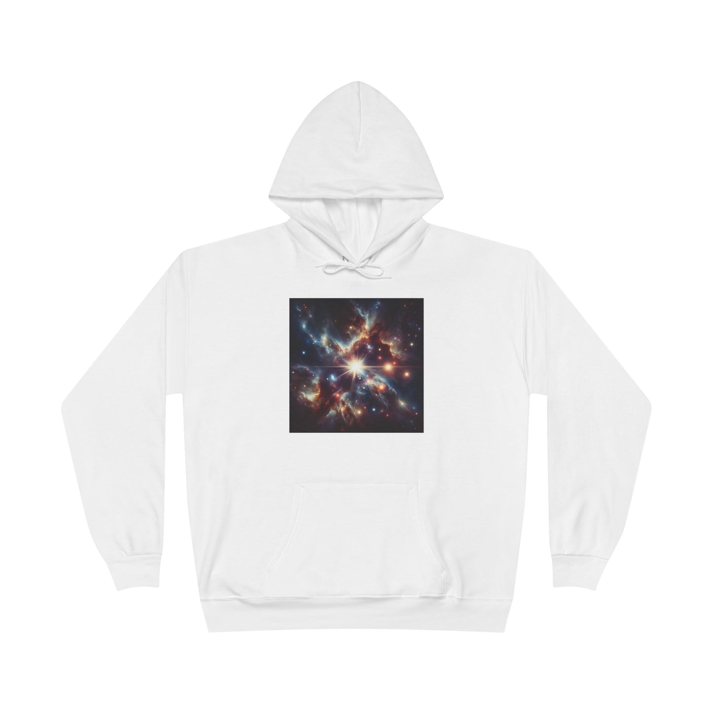 Supernova Eco-Friendly Hoodie for Astronomers and Dreamers- "Supernova" By ZabLabz