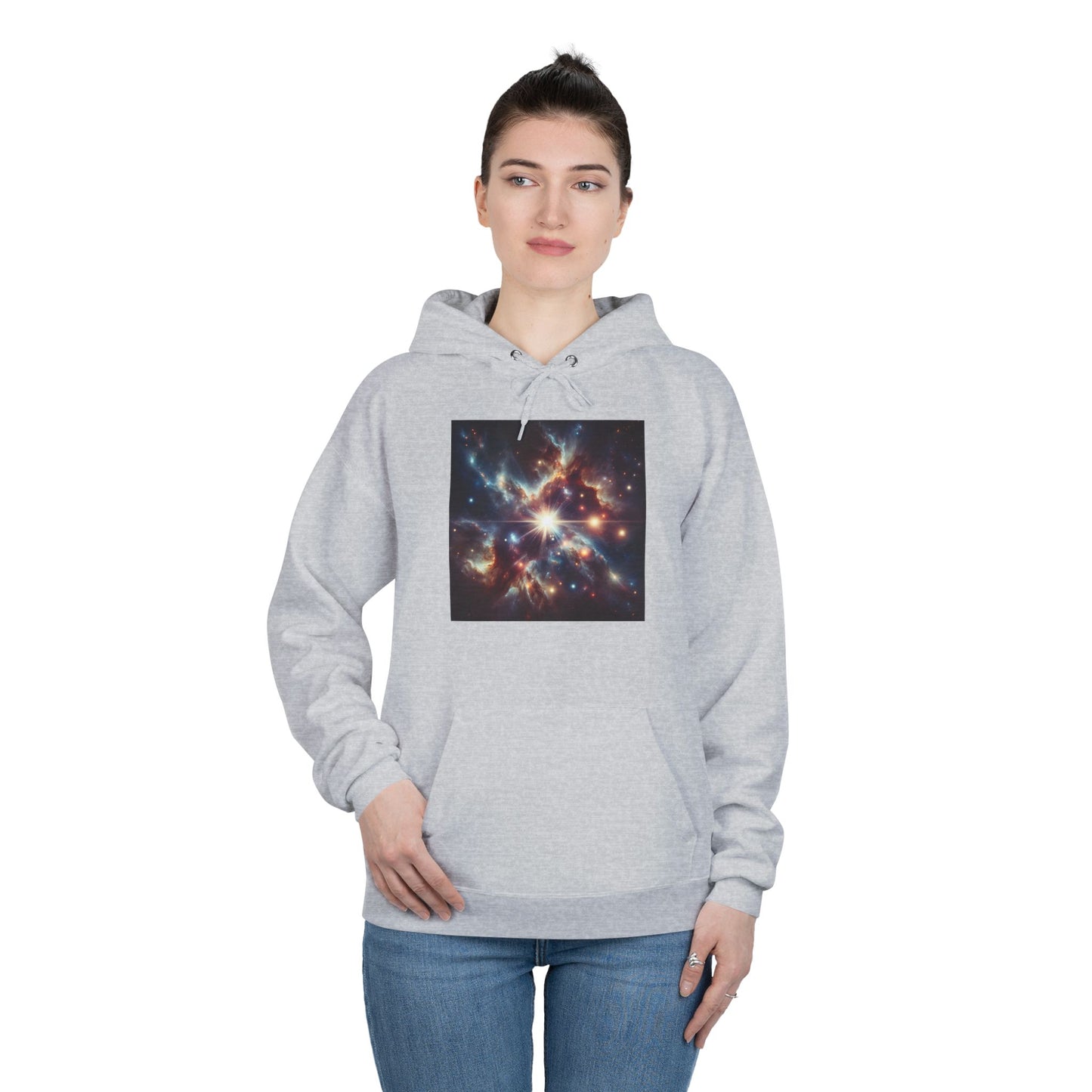 Supernova Eco-Friendly Hoodie for Astronomers and Dreamers- "Supernova" By ZabLabz