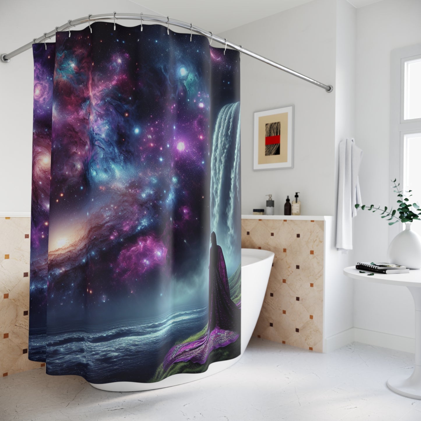 Supernova Shower Curtains- "Galaxies" By ZabzLabz