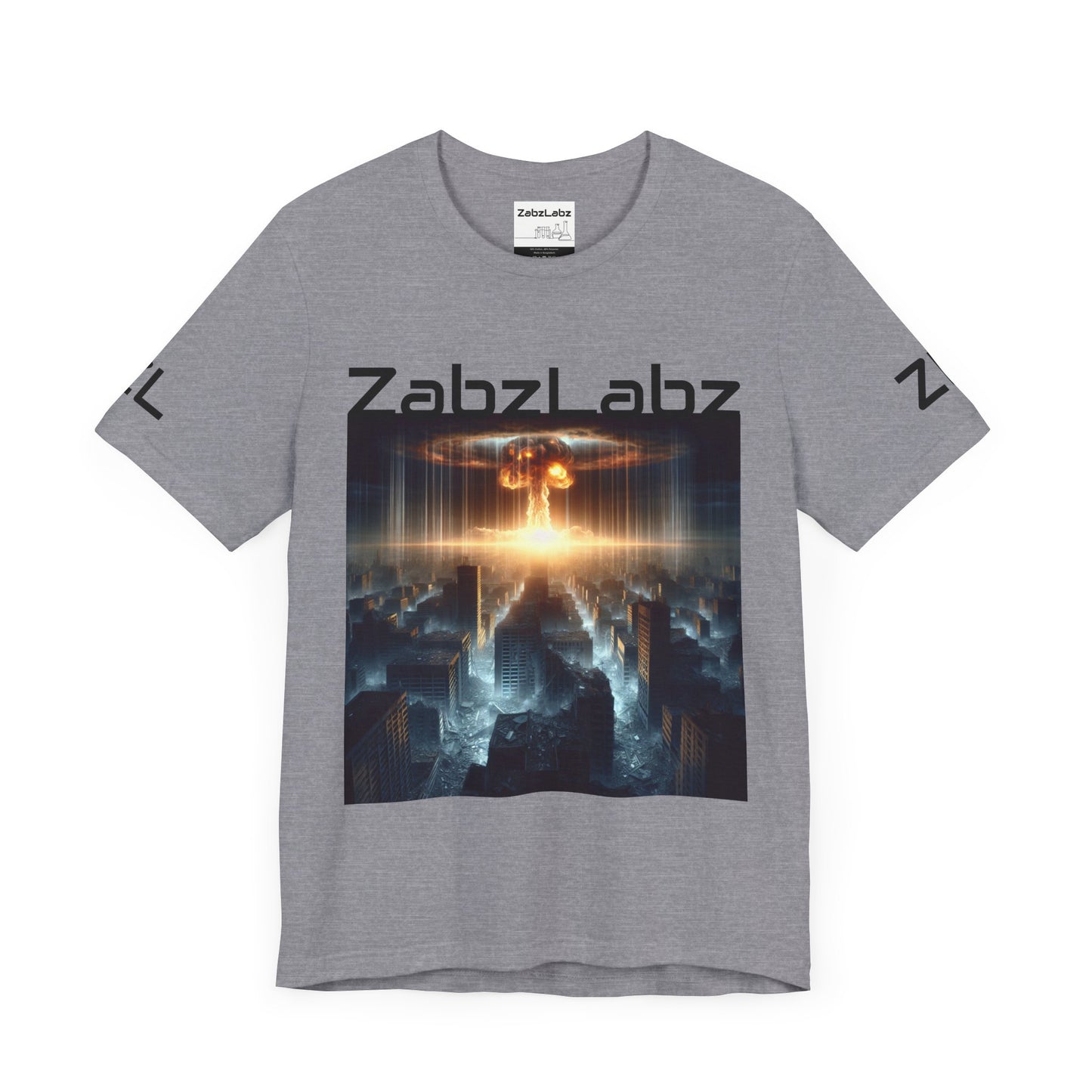 Unisex Jersey Short Sleeve Lightweight Tee "ZabzLabz" - By ZabzLabz -All colors available